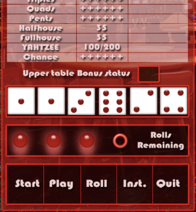 Palace minigames